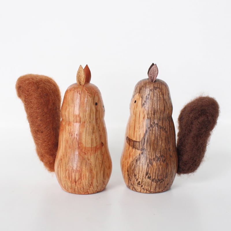 ほろほろ人形「リス」 | yamanomae