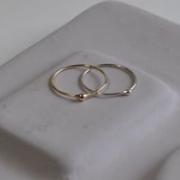 【m/y】k10、ゴールドリング、幅0.8mm丸線 毎日のゴールドリング/k10/0.8mm丸線/サイズ指定可 | 指月博物館