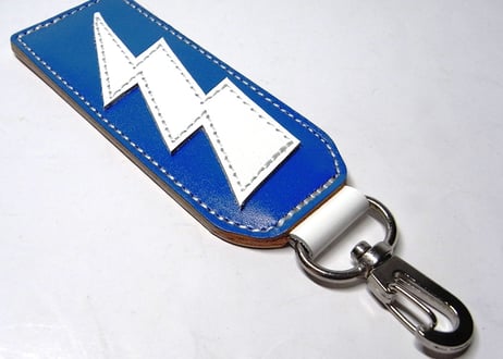THUNDER KEYHOLDER/青×白