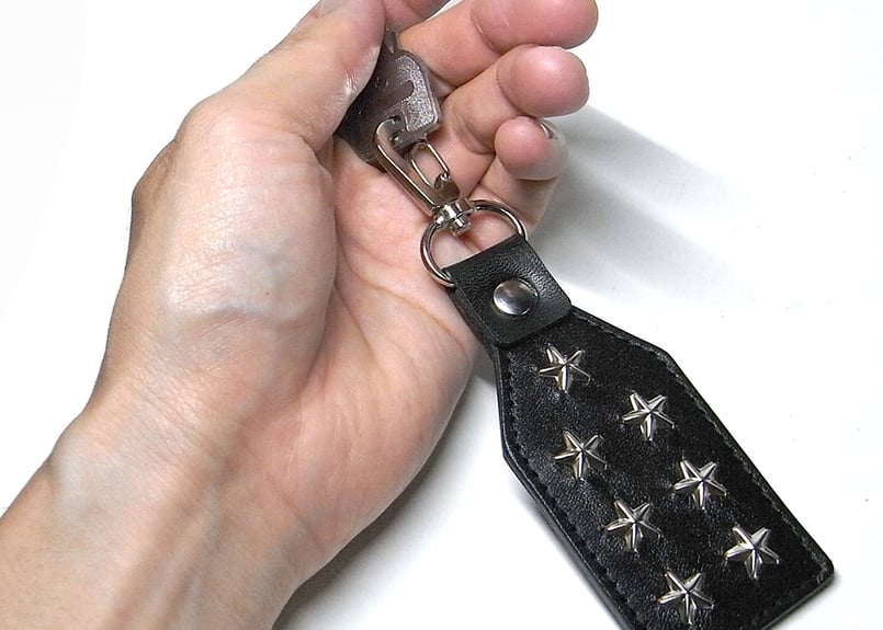 スタッズキーホルダー／星スタッズ | STETCH HANDMADE STORE