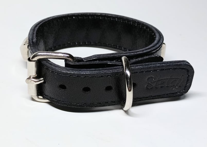 ピラミッドスタッズリストバンド/黒 | STETCH HANDMADE STORE