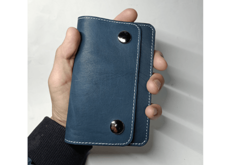 トラッカーウォレット/ネイビー…ユーズドサンプル品