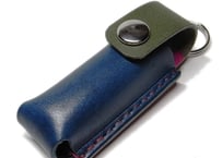 リップクリームケース／青×黄色 | STETCH HANDMADE STORE