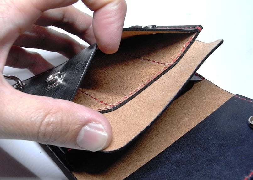 ファイヤーパターントラッカーウォレット | STETCH HANDMADE STORE