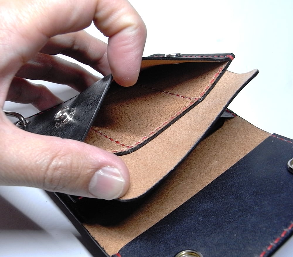 ファイヤーパターントラッカーウォレット | STETCH HANDMADE STORE