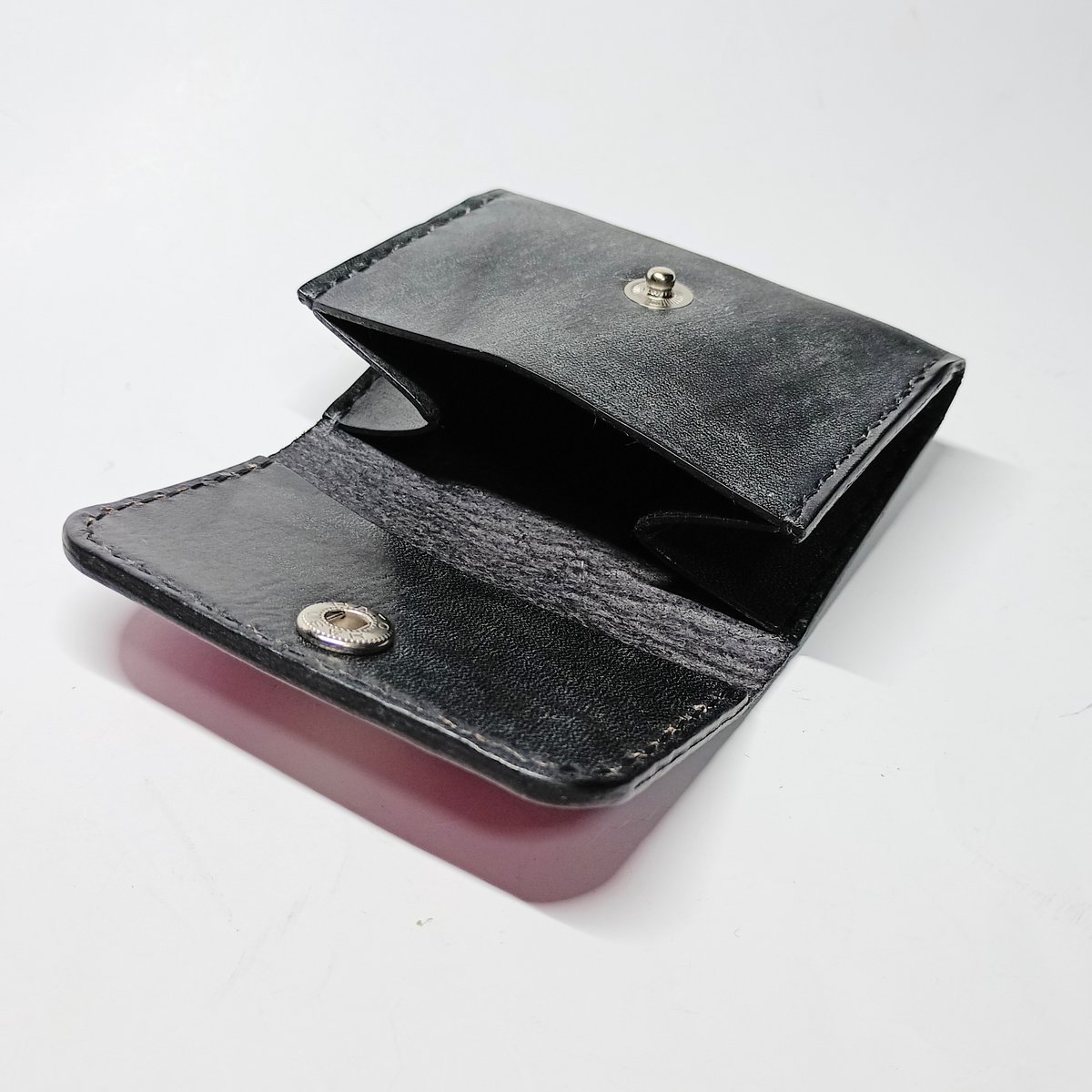 ファイヤーパターンコインケース/紫 | STETCH HANDMADE STORE