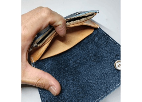 トラッカーウォレット/ネイビー…ユーズドサンプル品
