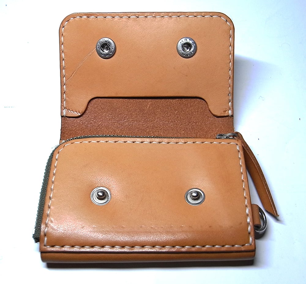 ミニトラッカーウォレット/タン/サンプル品 | STETCH HANDMADE ミニトラッカーウォレット/タン/サンプル品 | STETCH HANDMADE