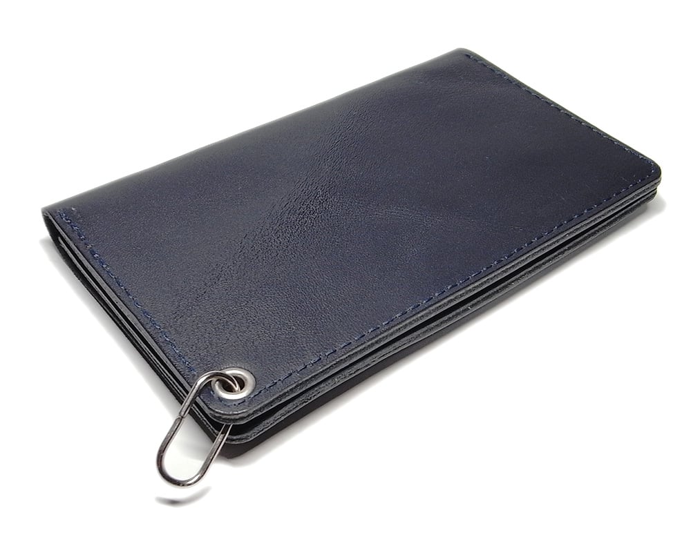 トラッカーウォレット／ネイビー | STETCH HANDMADE STORE