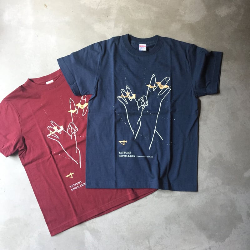 辰巳蒸留所 / 郡上八幡 オリジナルTシャツ4th スレート | THE SHOP 木ノ離