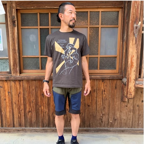 辰巳蒸留所 / 郡上八幡 オリジナルTシャツ6th スミ