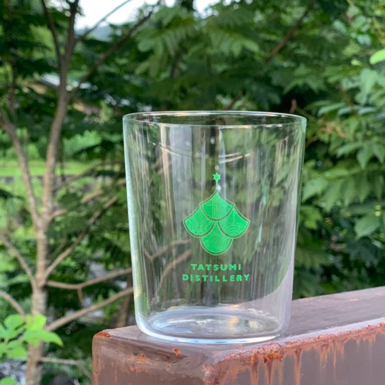 辰巳蒸留所 / 郡上八幡 オリジナルグラス 【四鱗図】 | THE SHOP 木ノ離