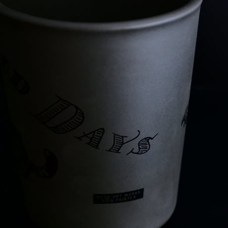 【 TIGER / GRAY 】NUTS ART WORKS × KESHIKIYA GOODDAYS / COLLABORATIPON POT Vol.3