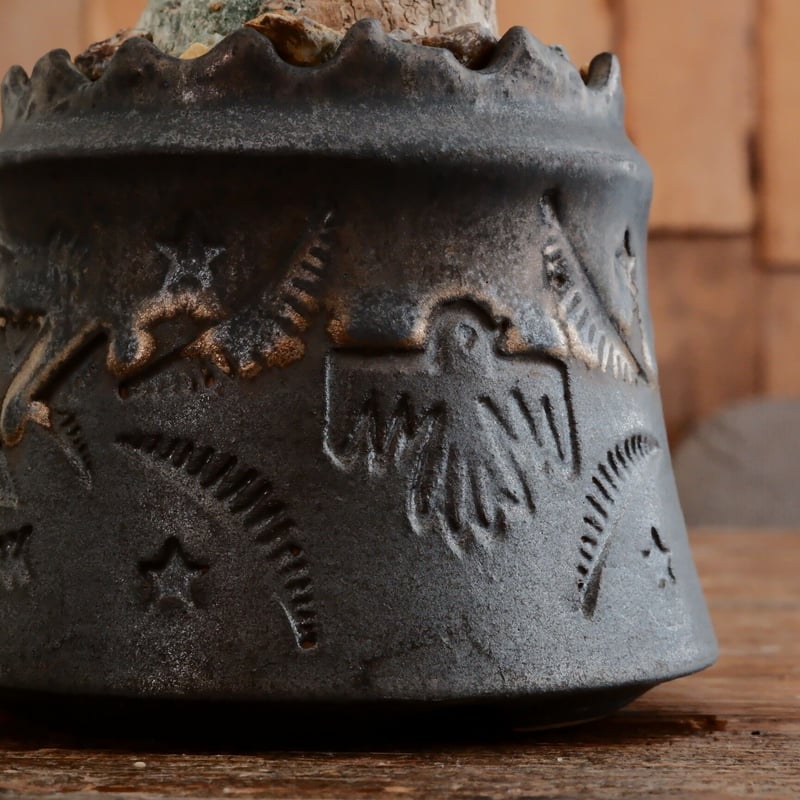 アデニア クリスタルグリーン［No.57］ × 根本峻吾 作 S.N POT type.