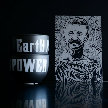 【 EartH POWER / BLACK 】NUTS ART WORKS × KESHIKIYA GOODDAYS / COLLABORATIPON POT