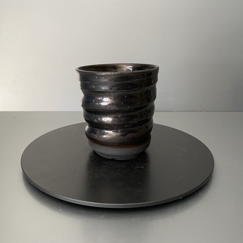 Do-kyo-pot S 】湯呑型 ~ 銅鏡 ~ 3号鉢 笠間焼 No. 78 | Bot