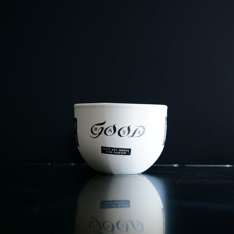 【 EartH POWER / WHITE 】NUTS ART WORKS × KESHIKIYA GOODDAYS / COLLABORATIPON POT