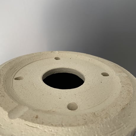 【 Do-kyo-pot M 】 煙突型 ~ 銅鏡 ~ 4.5号鉢 笠間焼 No. 72