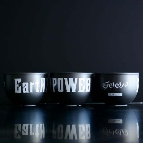 【 EartH POWER / BLACK 】NUTS ART WORKS × KESHIKIYA GOODDAYS / COLLABORATIPON POT