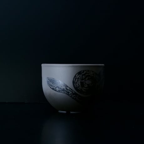 【 PYTHON / GRAY 】NUTS ART WORKS × KESHIKIYA GOODDAYS / COLLABORATIPON POT