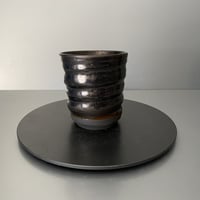 【 Do-kyo-pot S 】湯呑型 ~ 銅鏡 ~ 3号鉢 笠間焼 No. 78