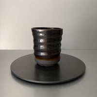 【 Do-kyo-pot S 】湯呑型 ~ 銅鏡 ~ 3号鉢 笠間焼 No. 77