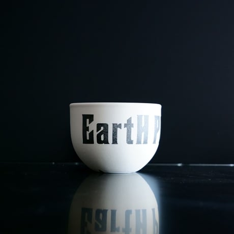 【 EartH POWER / WHITE 】NUTS ART WORKS × KESHIKIYA GOODDAYS / COLLABORATIPON POT