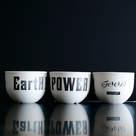 【 EartH POWER / WHITE 】NUTS ART WORKS × KESHIKIYA GOODDAYS / COLLABORATIPON POT