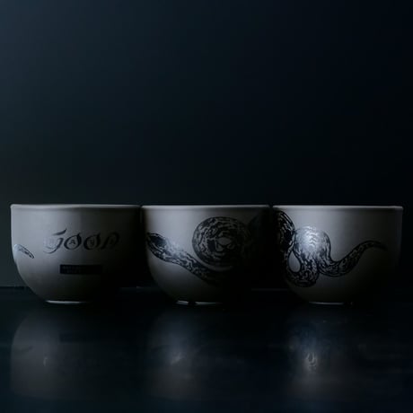 【 PYTHON / GRAY 】NUTS ART WORKS × KESHIKIYA GOODDAYS / COLLABORATIPON POT