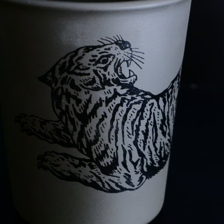 【 TIGER / GRAY 】NUTS ART WORKS × KESHIKIYA GOODDAYS / COLLABORATIPON POT Vol.3