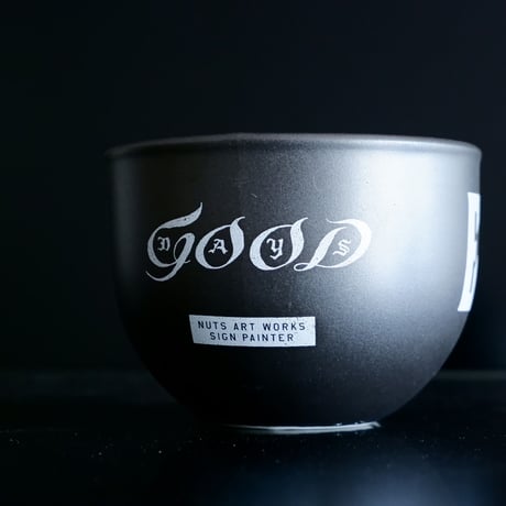 【 EartH POWER / BLACK 】NUTS ART WORKS × KESHIKIYA GOODDAYS / COLLABORATIPON POT
