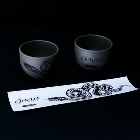【 PYTHON / GRAY 】NUTS ART WORKS × KESHIKIYA GOODDAYS / COLLABORATIPON POT