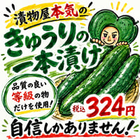 きゅうりの一本漬