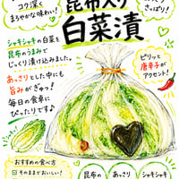 昆布入り白菜漬