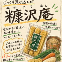 四の五の言わんで食べちみよー糠沢庵