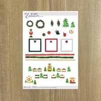 イラストシート_Weihnachtmarkt