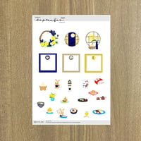 イラストシート_TSUKIMI Cafe
