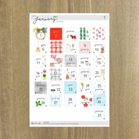 日付シート_January