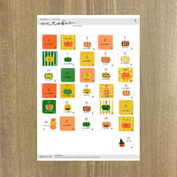 日付シート_October