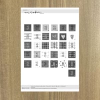 日付シート_October