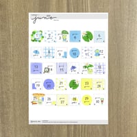 日付シート_June