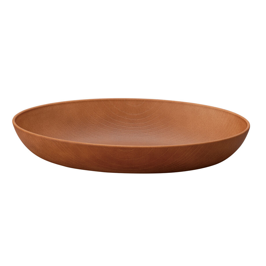 K17773-2 欅杢目オーバルプレート（抗菌加工） MBR | MITANICRAFT