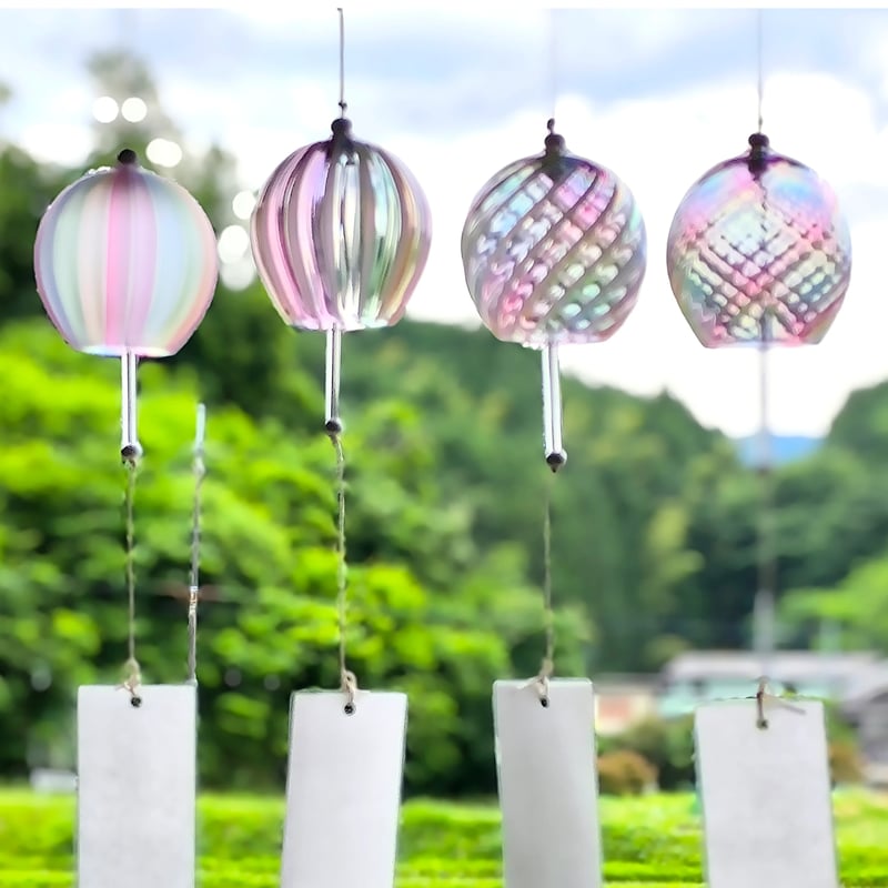 虹の風鈴 | ガラス工房るん