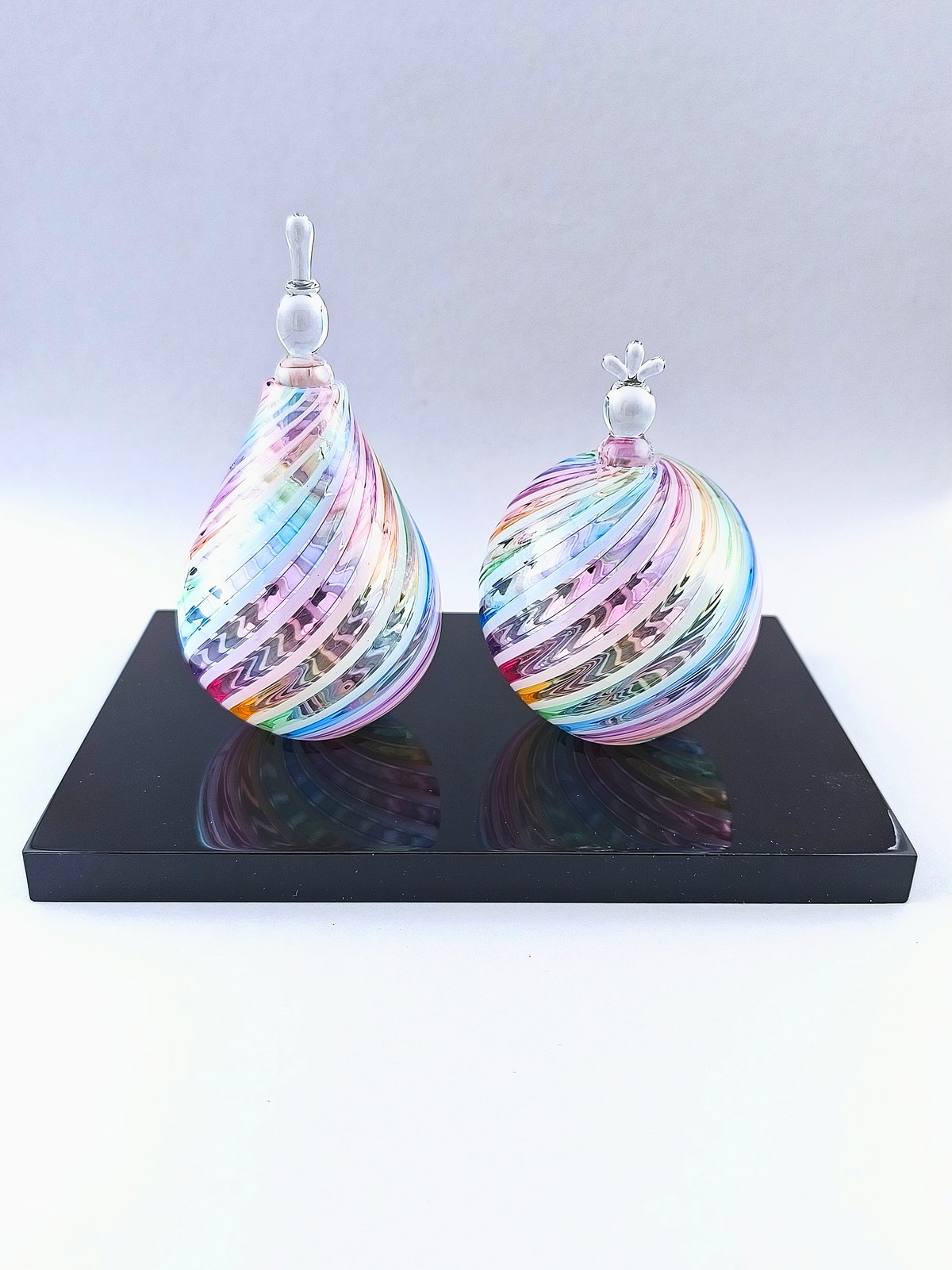 ガラス工房るん 雛人形 お雛様 花器 一輪挿し ガラス工房るん 雛人形