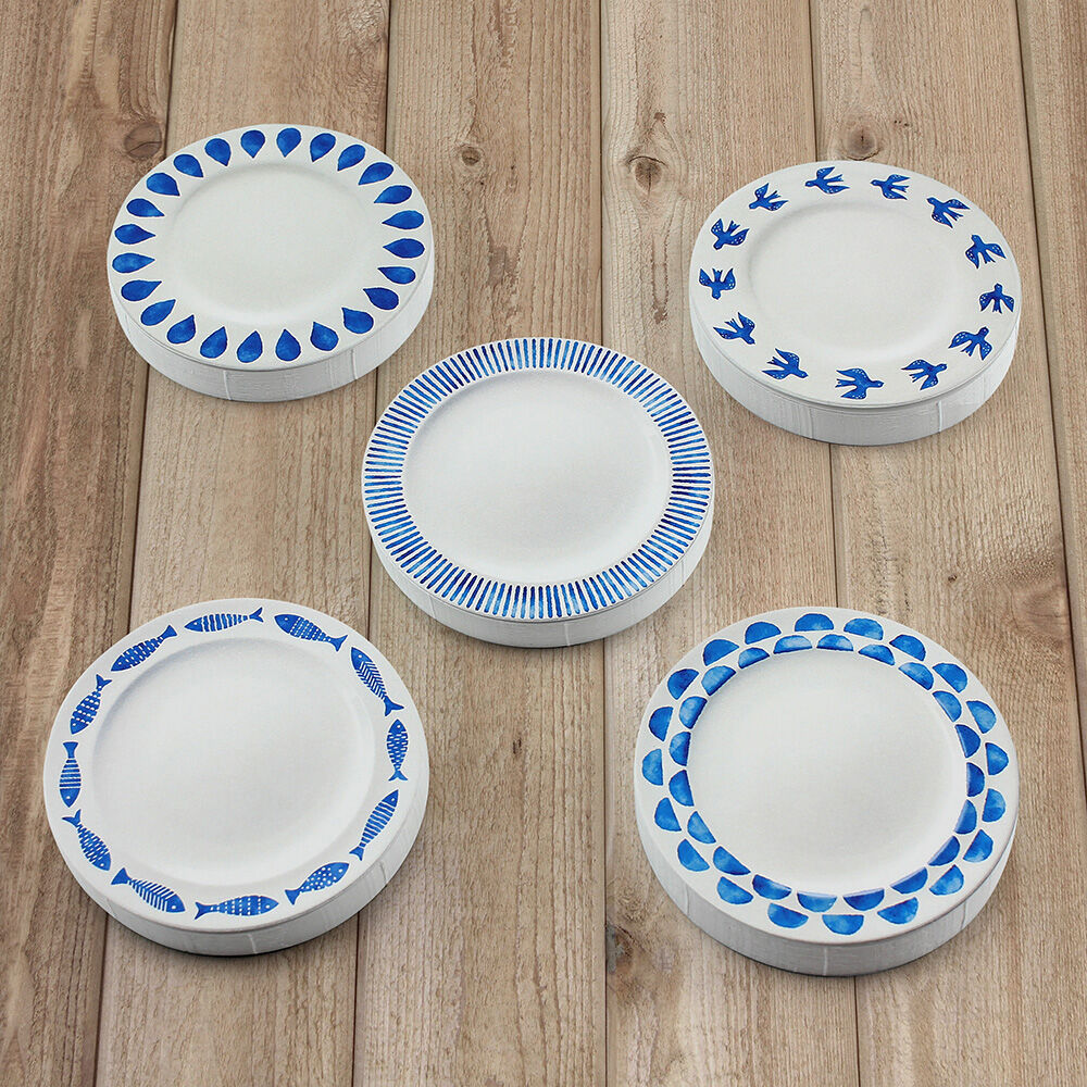 まるメモ北欧風お皿コレクション「うろこ」 | マルモ印刷