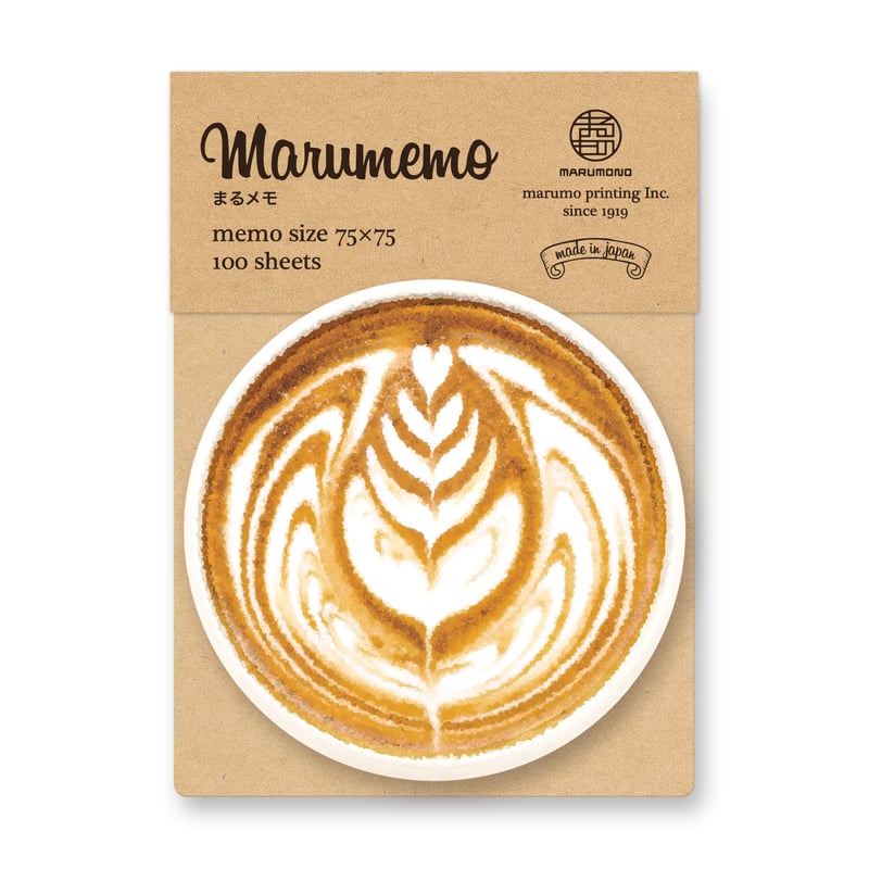 マルモ様 おまとめ まるメモ スイーツ＆カフェコレクション「ラテアート」 | マルモ印刷