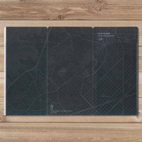 ふた付きポケットファイル「スリム」