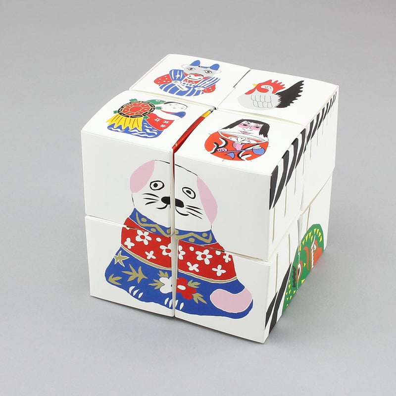 WATOY SANUKI FOLK TOY CUBES | マルモ印刷