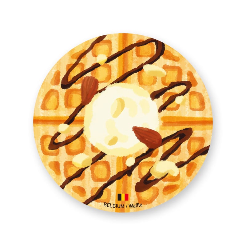 WORLD FOODS ワッフル | マルモ印刷