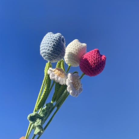 【即納】ニットフラワー🌼
